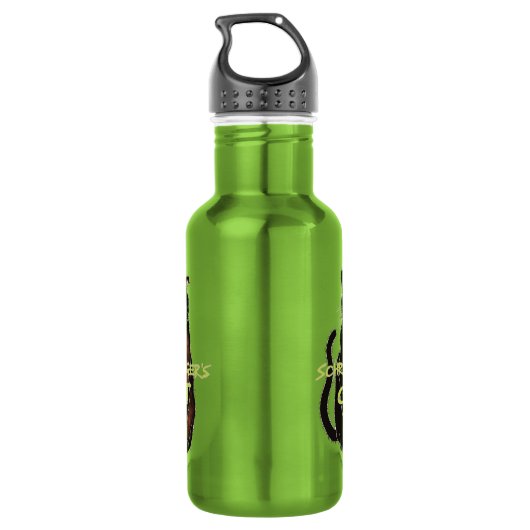 Schrodinger's kat grappige natuurkunde waterfles  (Achterkant)