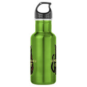 Schrodinger's kat grappige natuurkunde waterfles  (Voorkant)