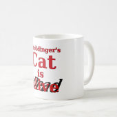 Schrodinger's kat is Alive Dead Koffiemok (Voorkant rechts)