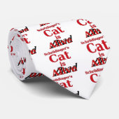 Schrodinger's kat is Alive Dead Stropdas (Opgerold)