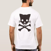 Schrodingers kat is dood. t-shirt (Achterkant)