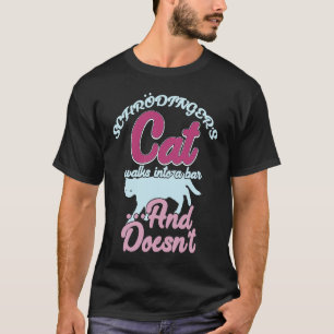 Schrodingers Kat Loopt Een Bar Binnen En Doet Het T-shirt