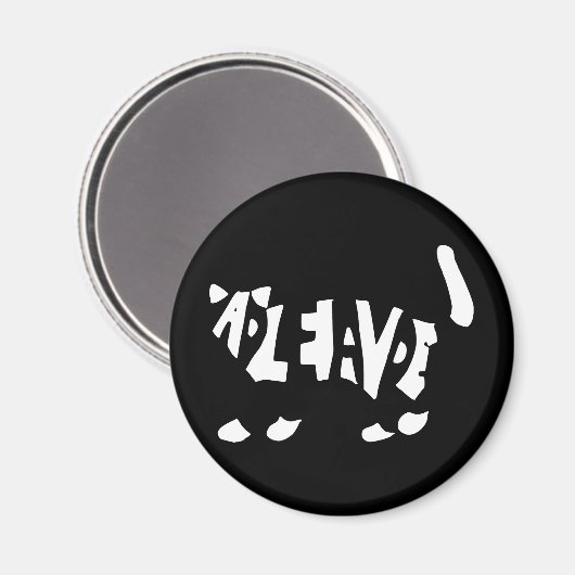 Schrödinger's kat magneet (Voorkant / Achterkant)