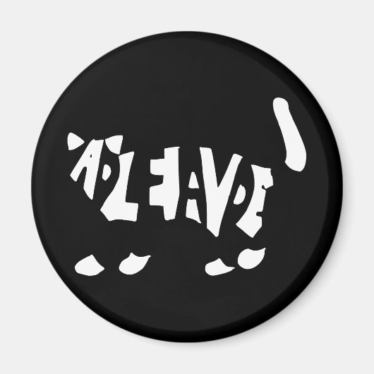 Schrödinger's kat magneet (Voorkant)