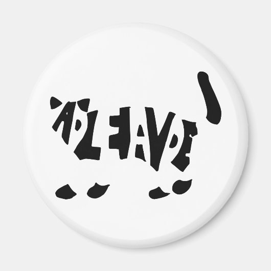Schrödinger's kat magneet (Voorkant)