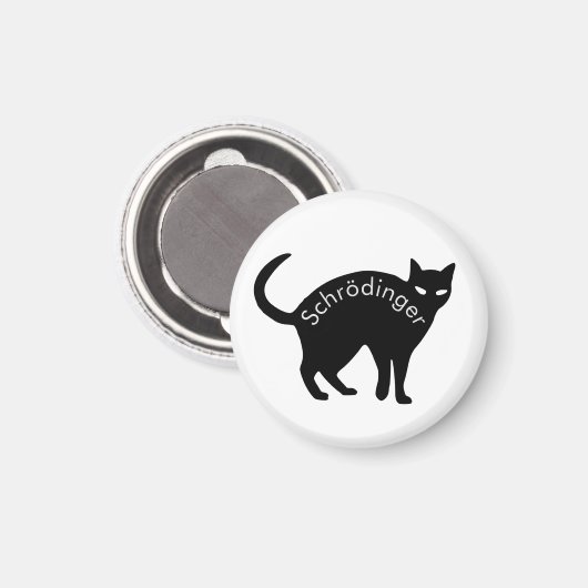 Schrödinger's kat magneet (Voorkant / Achterkant)