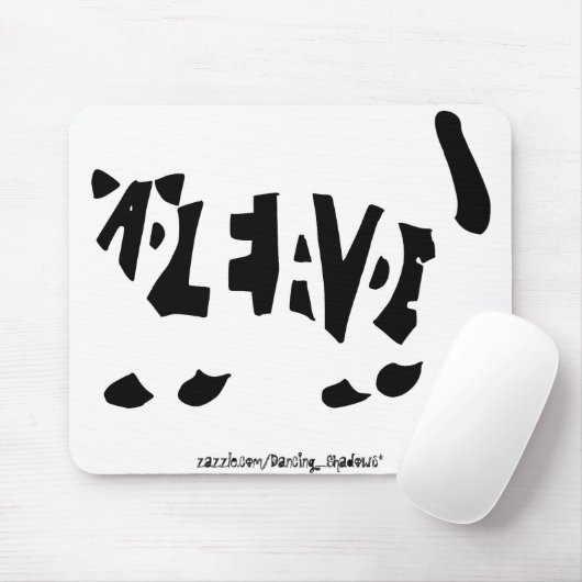 Schrödinger's kat muismat (Met muis)