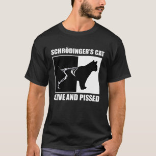 Schrödingers Kat Natuurkunde Wiskunde Wetenschap N T-shirt