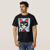 Schrodingers kat om al dan niet te zijn t-shirt (Voorkant volledig)