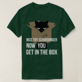 SchrodingerS Kat Quantum Mechanics Physics Science T-shirt (Design voorkant)