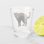 Schrödinger's kat shot glas (Achterkant)
