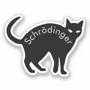 Schrödinger's kat sticker