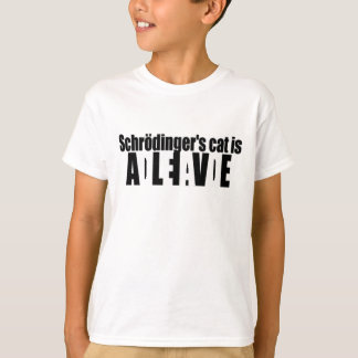 Schrödinger's kat t-shirt
