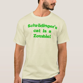 Schrödinger's kat t-shirt
