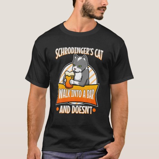 Schrodinger's Kat T-shirt (Voorkant)
