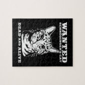 Schrodingers kat wilde dood of levend legpuzzel (Horizontaal)