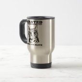 Schrodingers kat wilde dood of levend reisbeker (Voorkant links)