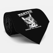 Schrodingers kat wilde dood of levend stropdas (Opgerold)