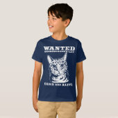Schrodingers kat wilde dood of levend t-shirt (Voorkant volledig)