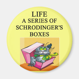 schrodinger's kattebak magneet
