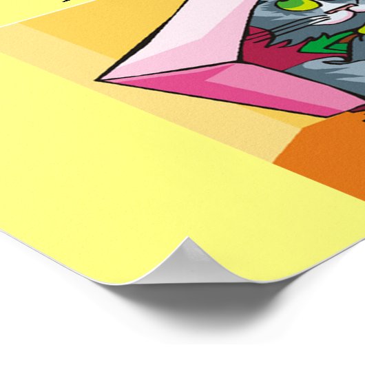 schrodinger's kattebak poster (Hoek)