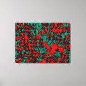 Schrodinger's kattentheorie Abstracte olie Canvas Afdruk (Voorkant)