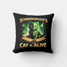 Schrödinger's Nieuwe Kat Kussen