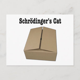 Schrodingersdoos Briefkaart