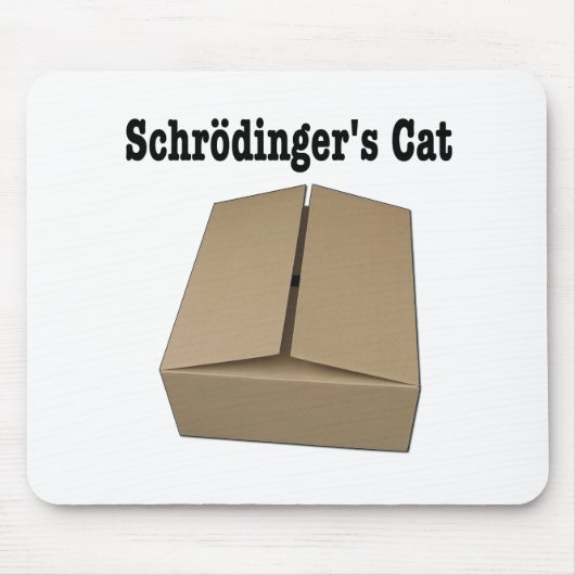 Schrodingersdoos Muismat (Voorkant)