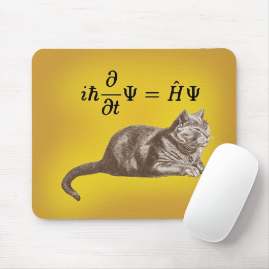 Schrodingingkat Muismat (Met muis)
