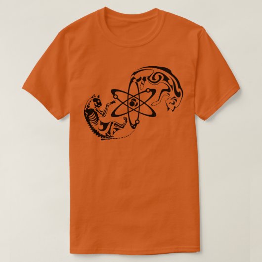 Schrodingingkat T-shirt (Design voorkant)