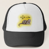 Schrodingingkat Trucker Pet (Voorkant)