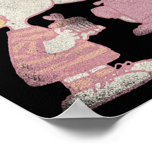 Schroeder &amp; Lucy Valentine's Day Kiss  Poster (Hoek)