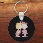 Schroeder & Lucy Valentine's Day Kiss Sleutelhanger (Voorkant)
