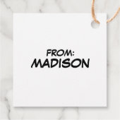 Schroeder Charlie Brown Music Bedankjes Labels (Achterkant)