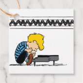 Schroeder Charlie Brown Music Bedankjes Labels (Voorkant)