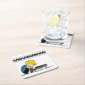 Schroeder Charlie Brown Music Kartonnen Onderzetters (Insitu)