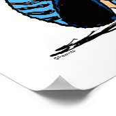 Schroeder Charlie Brown Music Poster (Hoek)