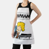 Schroeder Charlie Brown Music Schort (Insitu)