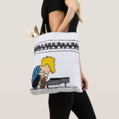 Schroeder Charlie Brown Music Tote Bag (Dichtbij)
