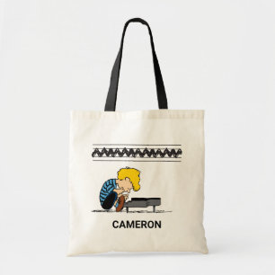 Schroeder Charlie Brown Music Tote Bag