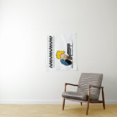 Schroeder Charlie Brown Music Wandkleed (In situ)