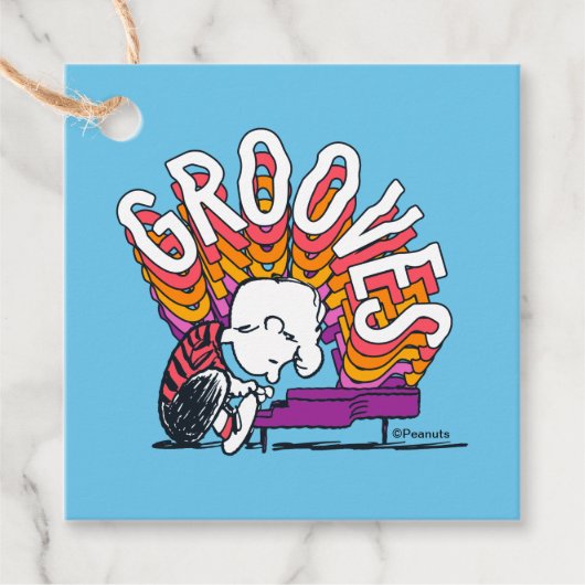 Schroeder - Grooves Bedankjes Labels (Voorkant)