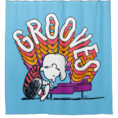 Schroeder - Grooves Douchegordijn (Voorkant)