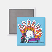 Schroeder - Grooves Magneet (Voorkant / Achterkant)