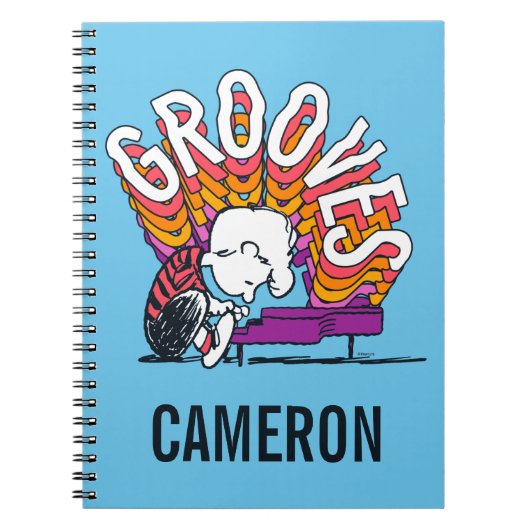 Schroeder - Grooves Notitieboek (Voorkant)