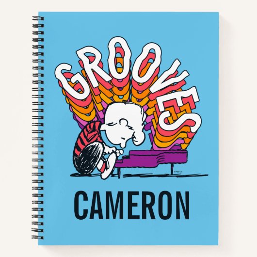 Schroeder - Grooves Notitieboek (Voorkant)