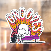 Schroeder - Grooves Raamsticker (Vel 2)