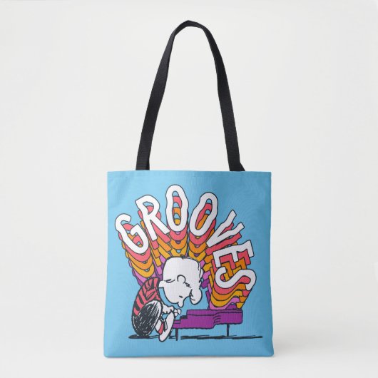 Schroeder - Grooves Tote Bag (Voorkant)
