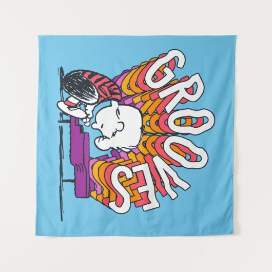 Schroeder - Grooves Wandkleed (Voorkant (horizontaal))